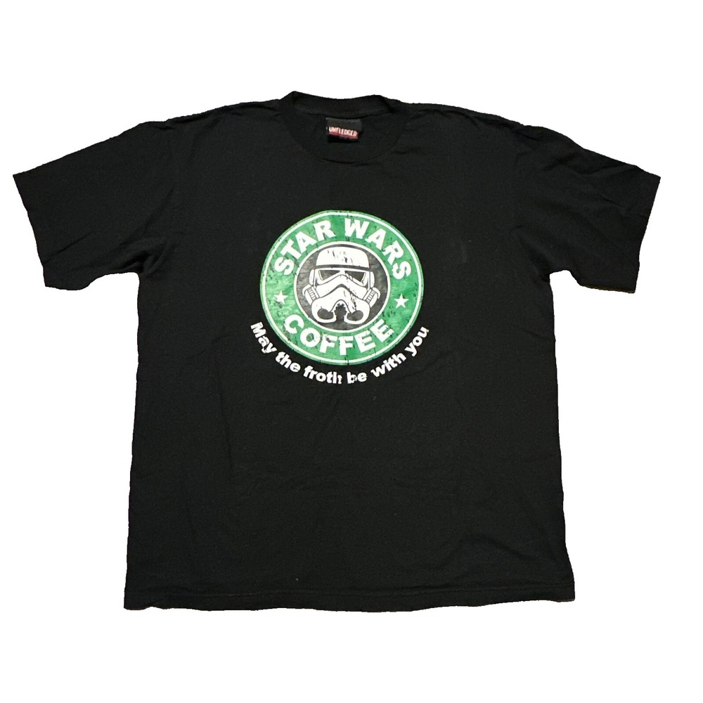 Stormtrooper T-shirt May The Force Be With You Black Size L